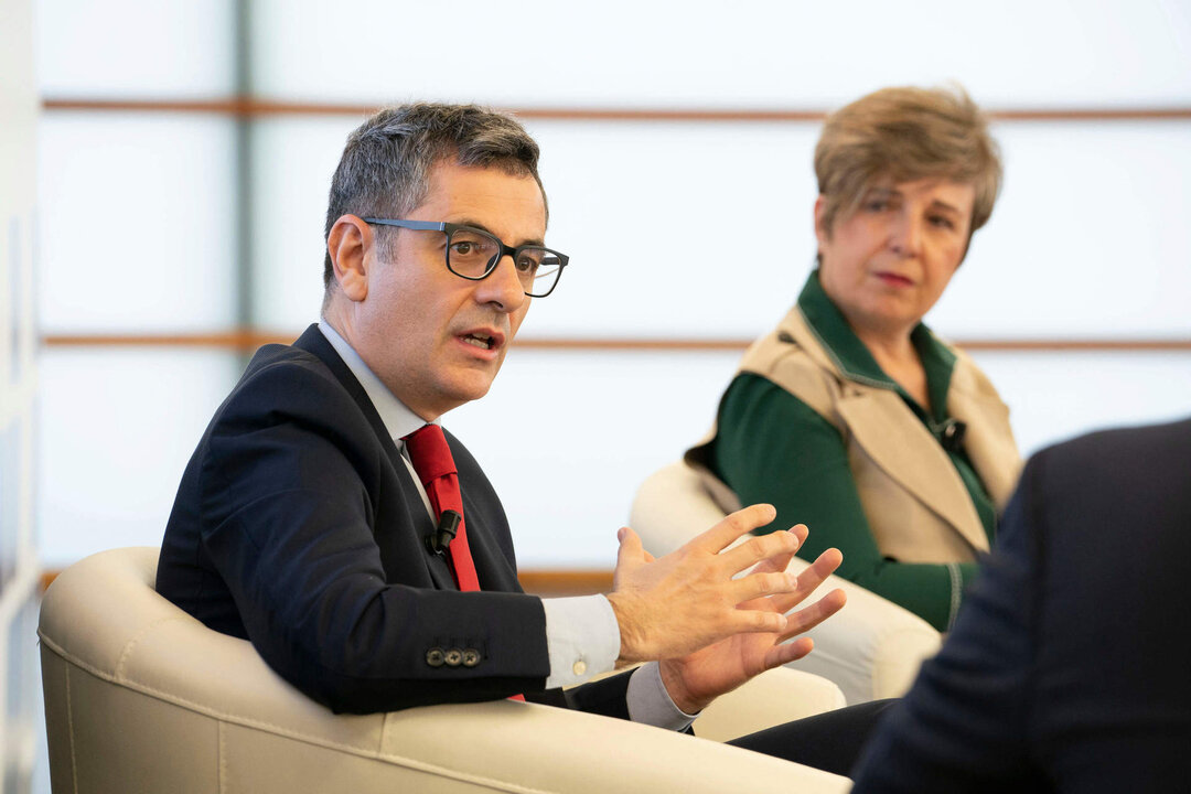 F&eacute;lix Bola&ntilde;os participa en la jornada "La &eacute;tica de la justicia y la &eacute;tica del cuidado".Bilbao, 15 de marzo de 2024.Fotograf&iacute;a de Fernando G&oacute;mez.
