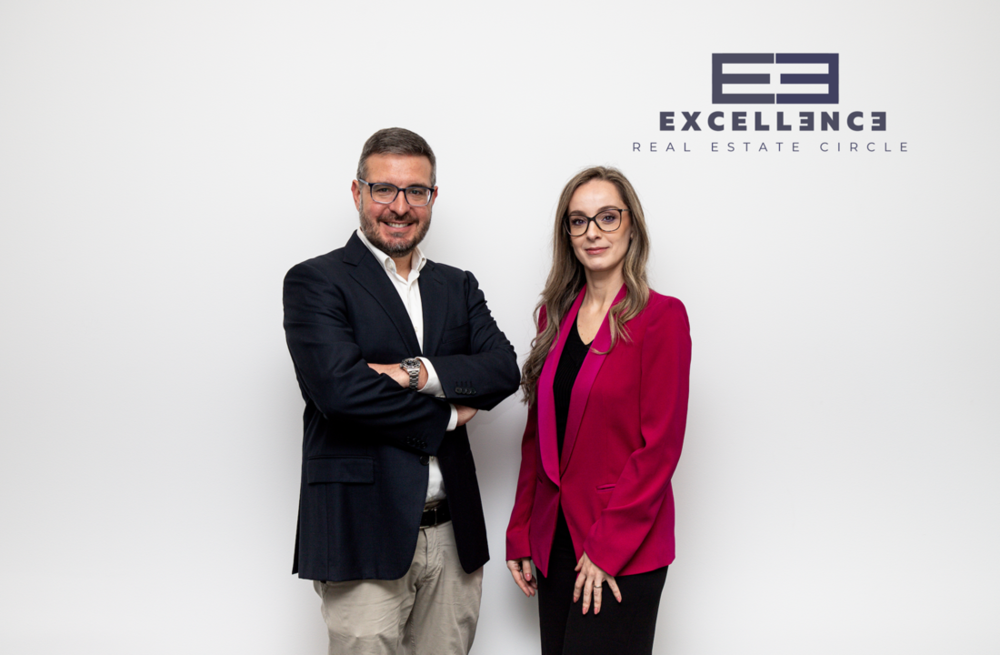 Sergio Gutiérrez e Ingrid Marín, cofundadores y socios directores de Excellence Real Estate Circle