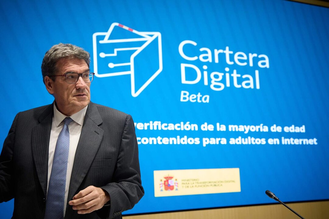 El ministro para la Transformaci&oacute;n Digital y de la Funci&oacute;n P&uacute;blica, Jos&eacute; Luis Escriv&aacute;.