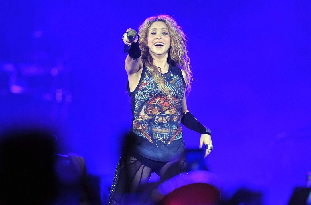 La cantante Shakira.