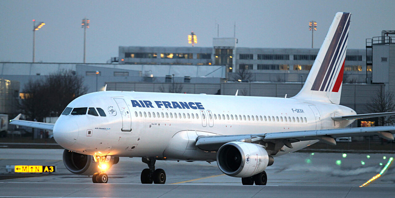 Un avi&oacute;n de Air France en una imagen de archivo. Europa Press