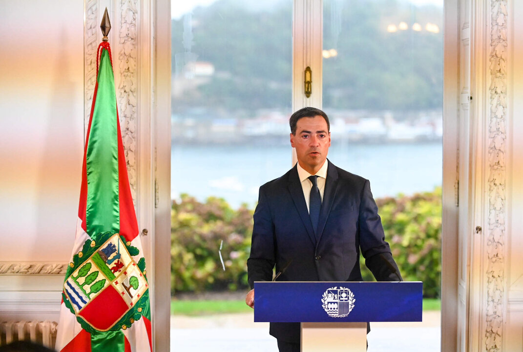 Consejo del Gobierno Vasco en el palacio Miramar Donostia