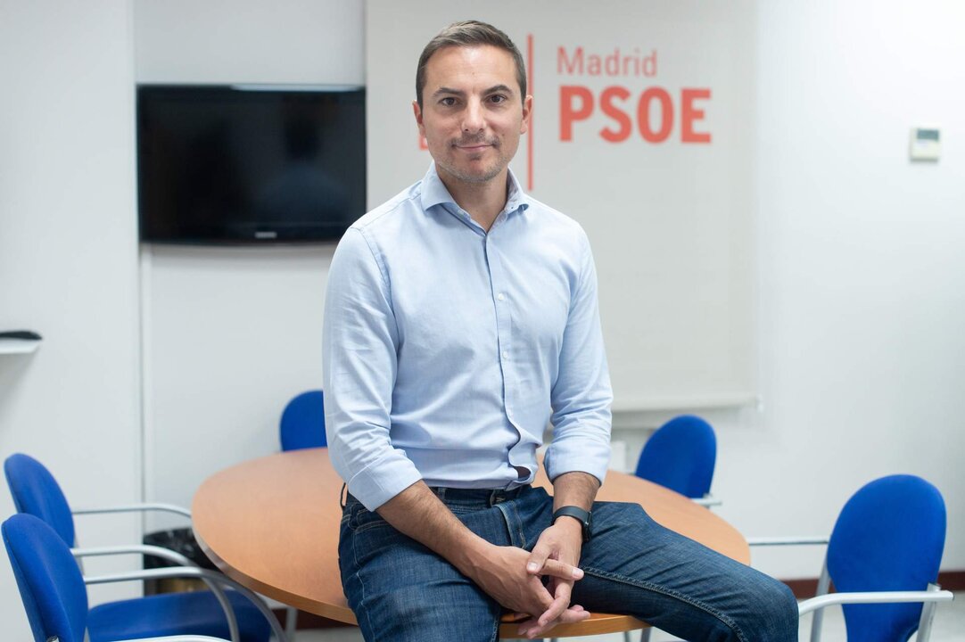 Archivo - El secretario general del PSOE-M, Juan Lobato.