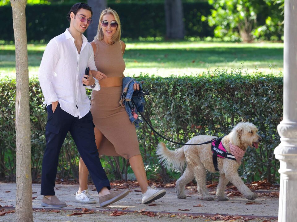 M&oacute;nica Pont pasea junto a su novio, a 12 de septiembre de 2024, en Madrid 8Espa&ntilde;a)