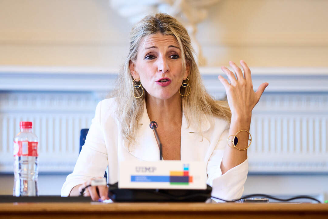 La vicepresidenta segunda, Yolanda D&iacute;az.