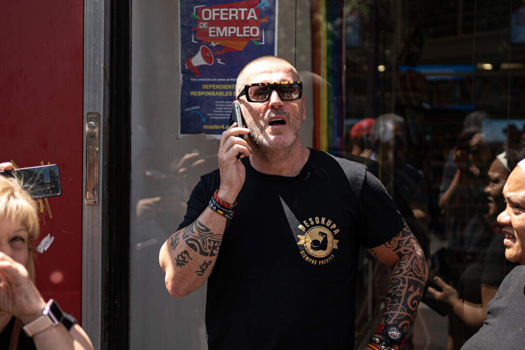 Archivo - El l&iacute;der de Desokupa, Dani Esteve.