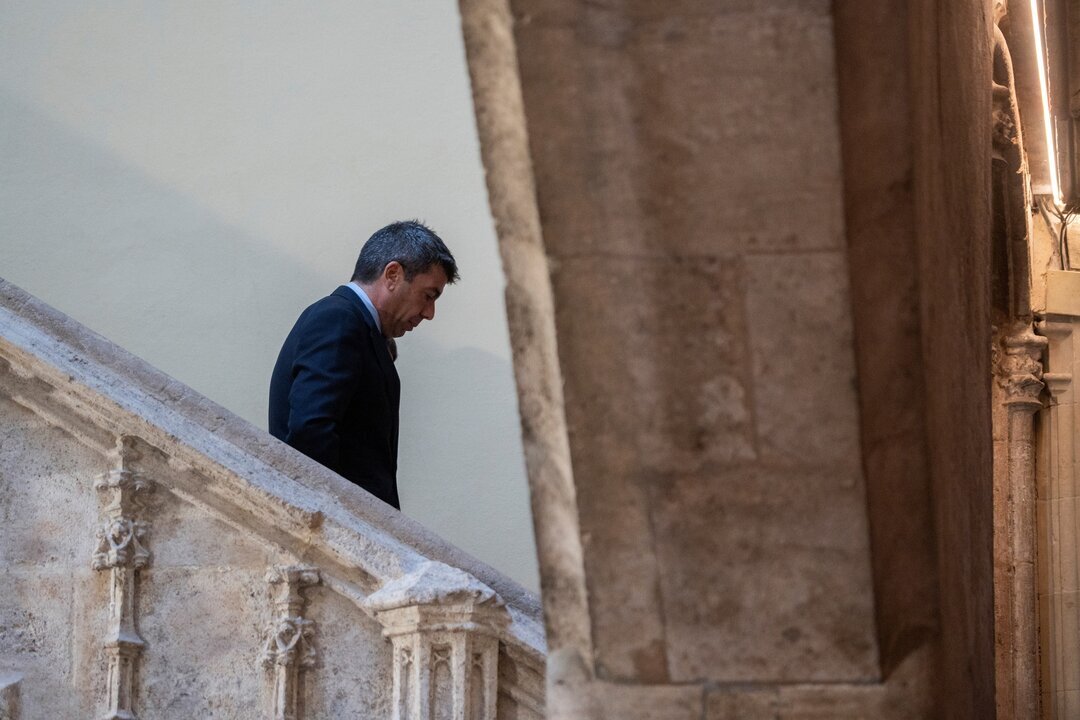 El president de la Generalitat, Carlos Maz&oacute;n.