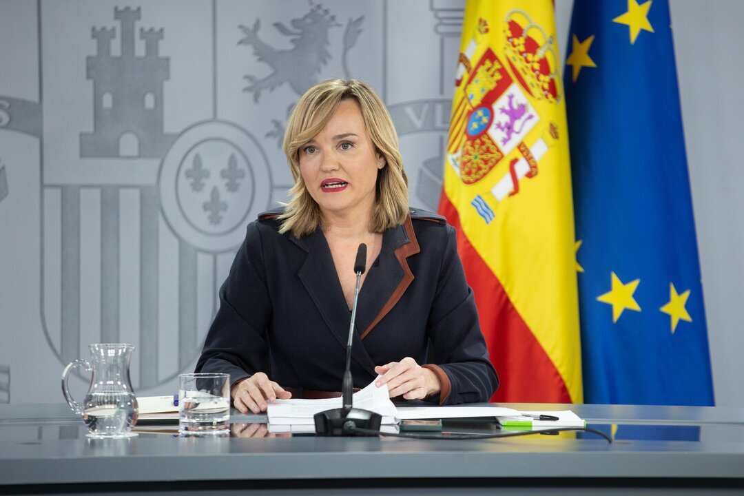 La ministra Portavoz, Pilar Alegr&iacute;a.