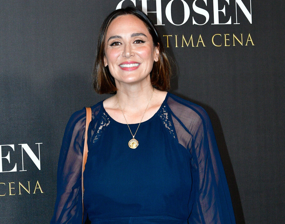Tamara Falc&oacute; durante el estreno de &lsquo;The Chosen: La &uacute;ltima cena&rsquo; en el cine Callao, a 25 de marzo de 2025, en Madrid (Espa&ntilde;a). La capital espa&ntilde;ola se convierta en el nuevo epicentro del fen&oacute;meno mundial de la serie, cuyo&nbsp;evento se retrasmite en directo&nbsp;a todo el mundo.

&Oacute;scar Ortiz / Europa Press
26/3/2025