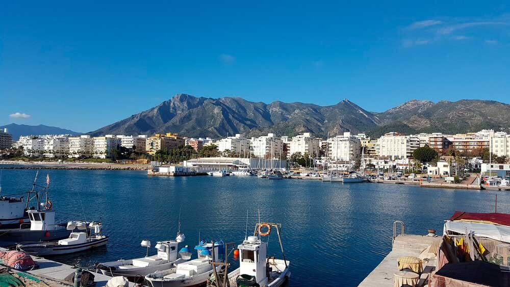 Un puerto cerca de Marbella
