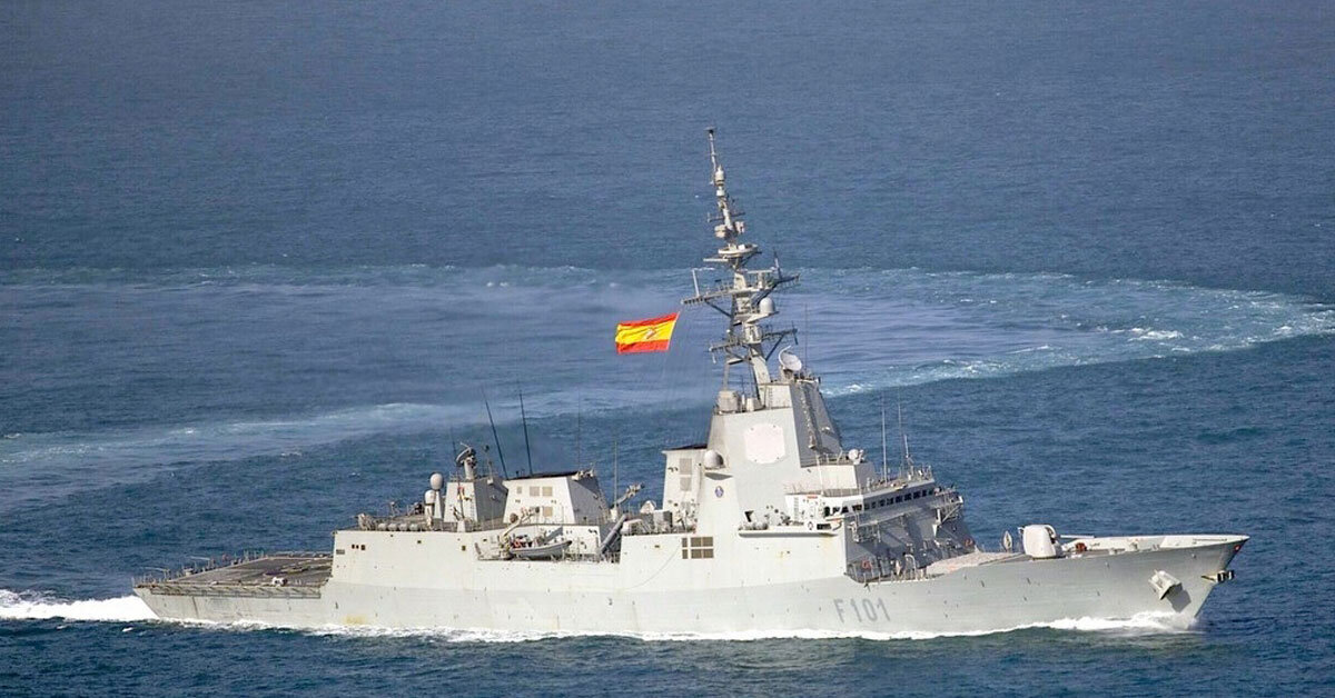 Fragata '&Aacute;lvaro de Baz&aacute;n'