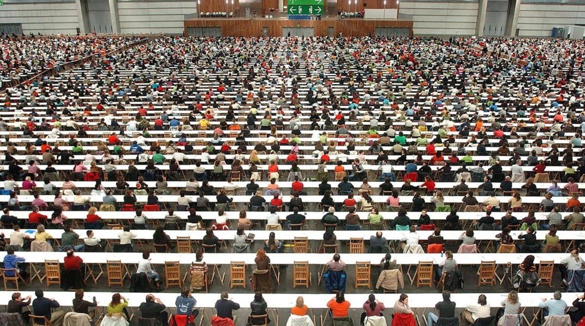 Examen de oposici&oacute;n.