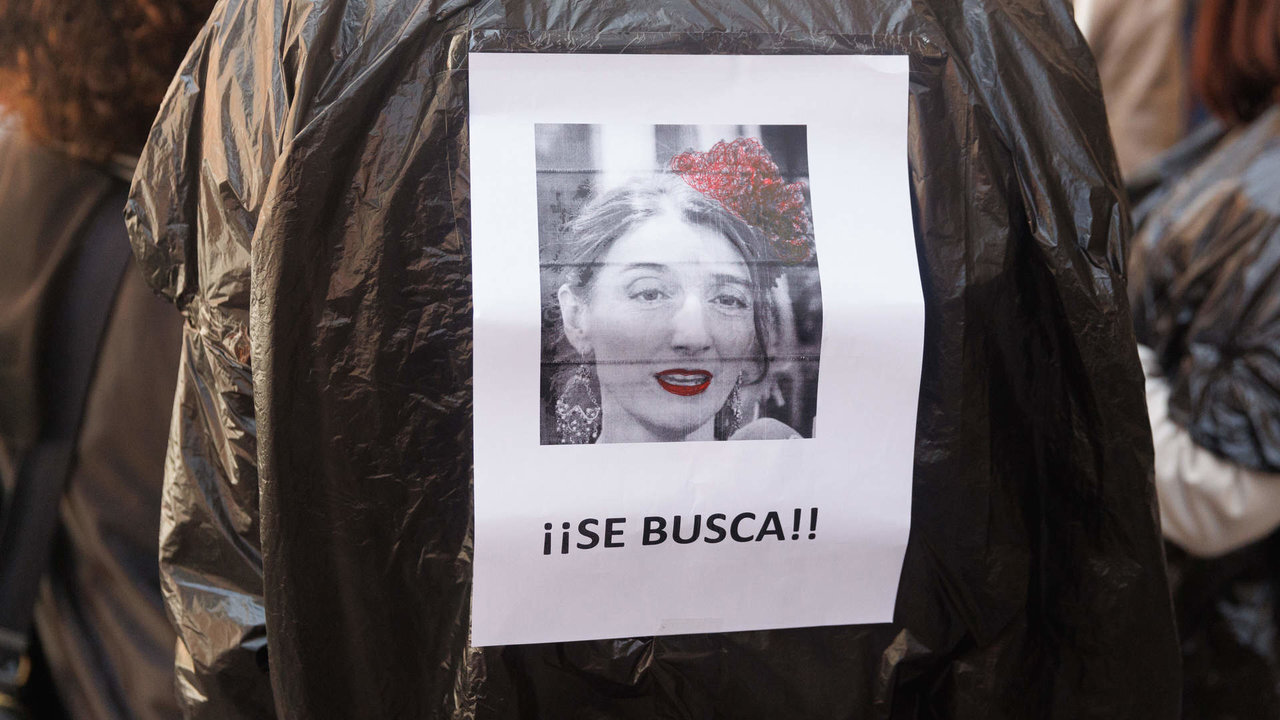 Paros de los funcionarios de Justicia. 