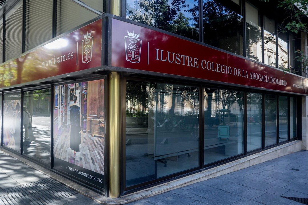 Fachada del Colegio de la Abogac&iacute;a de Madrid (ICAM)