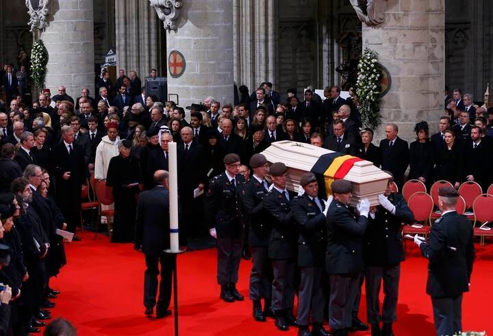 Funeral de Fabiola de B&eacute;lgica.