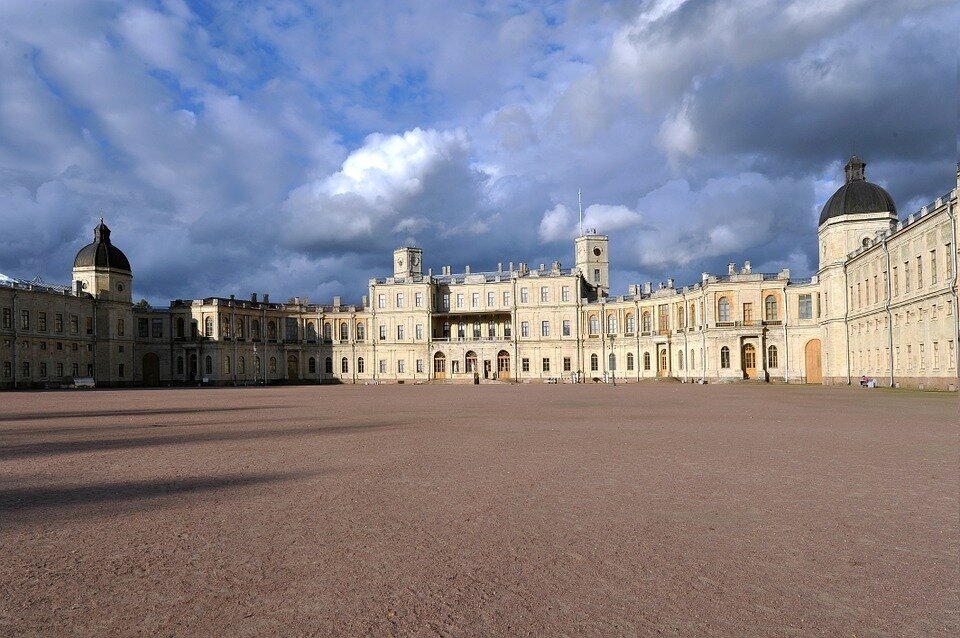 Palacio Gatchina en San Petersburgo.