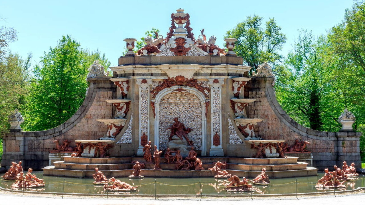 Los Ba&ntilde;os de Diana; en La Granja de San Ildefonso.
