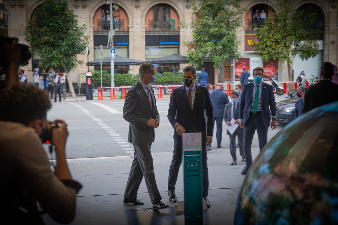 Pedro S&aacute;nchez y el Rey Felipe VI participan en la entrega de premios de la Barcelona New Economy Week (BNEW)