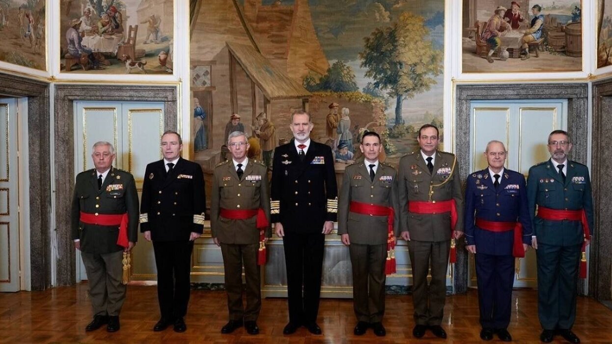 La Casa del Rey mejora los espacios en El Pardo para recibir a las autoridades militares