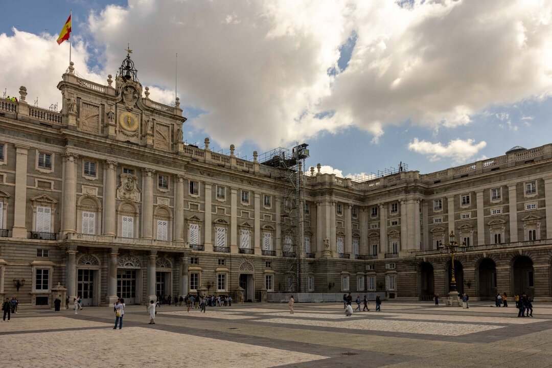 Fachada del Palacio Real de Madrid