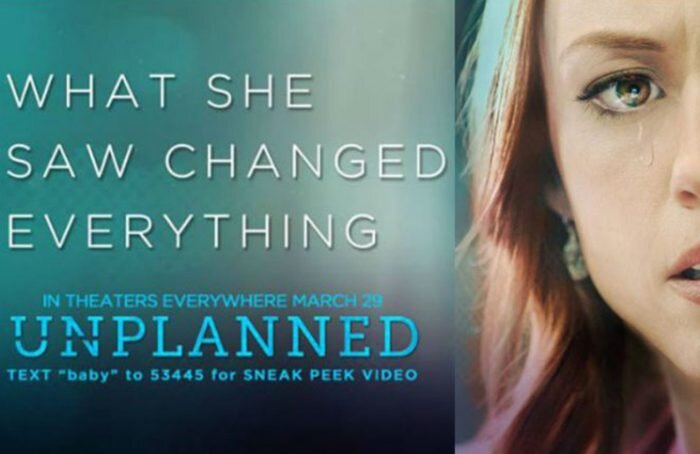 Cartel de Unplanned. 