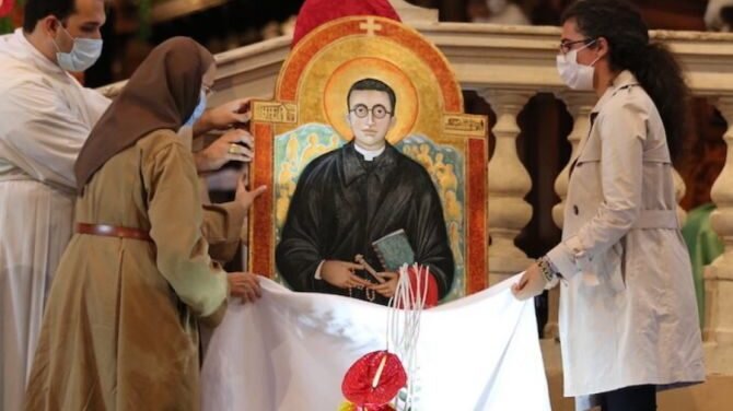 La beatificación del P. Giovanni Fornasini en Bolonia. 