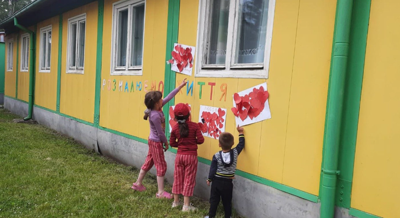 Los ni&ntilde;os ucranianos y el deseo de aliviar las consecuencias del trauma del conflicto 