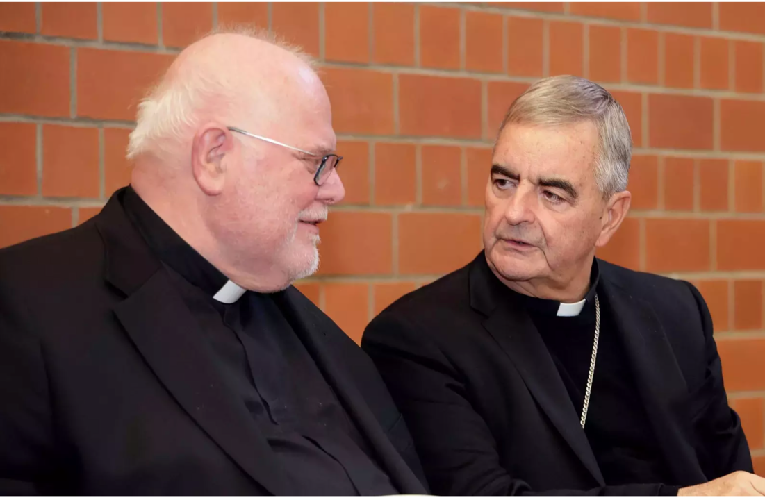 El cardenal Reinhard Marx y Mons. Nikola Eterovic, nuncio del Papa en Alemania.