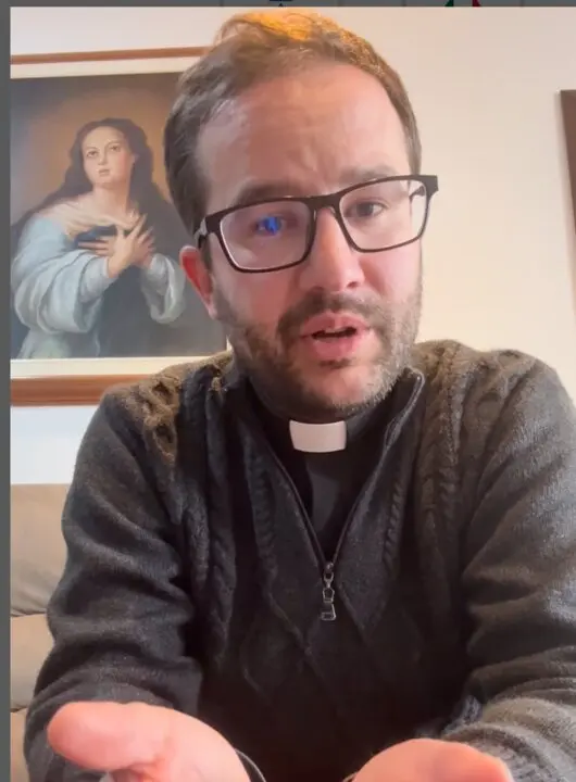 Eugenio Fernández en un vídeo de su perfil de Instagram.