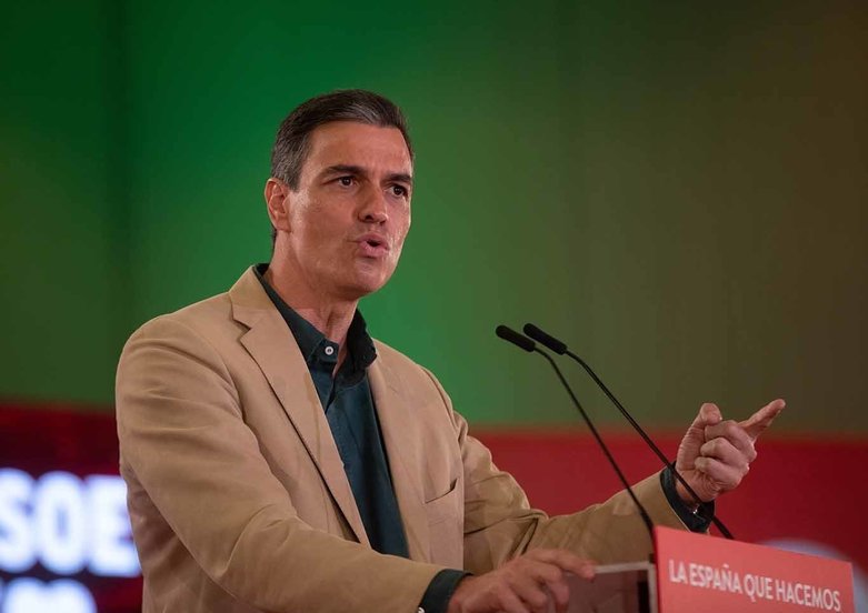El secretario general del PSOE y presidente del Gobierno, Pedro Sánchez.