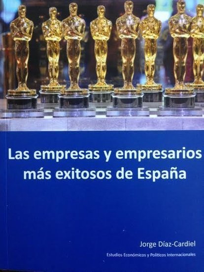 Portada del libro "Las empresas y empresarios más exitosos de España".