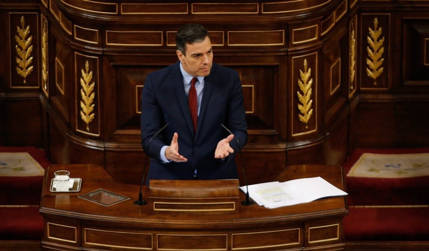 Pedro Sánchez, Congreso de los Diputados, 20 de mayo de 2020