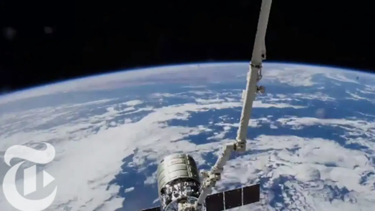El futuro tras la ISS: la NASA cede paso a lo privado. Imagen Youtube The New York Times