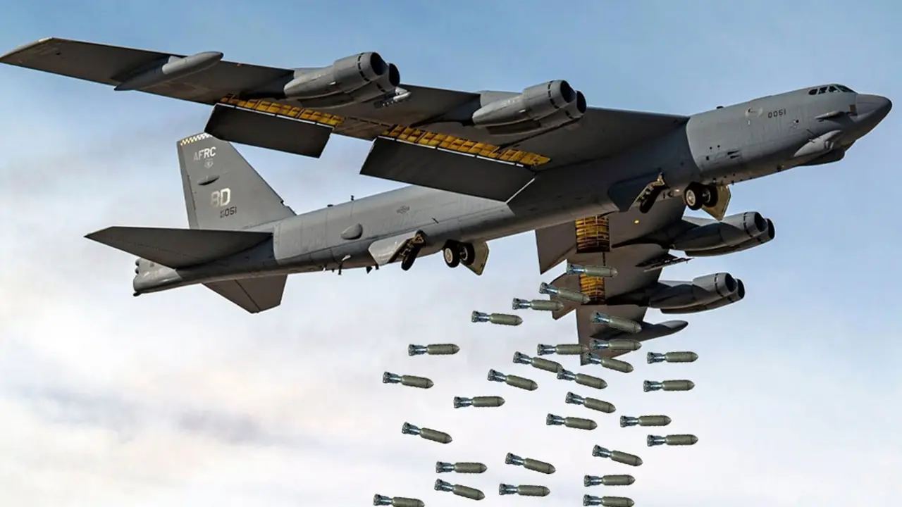 Bombarderos B-52 aterrizan en Morón dentro del plan Bomber Task Force 26-1. Imagen Youtube
Armapedia