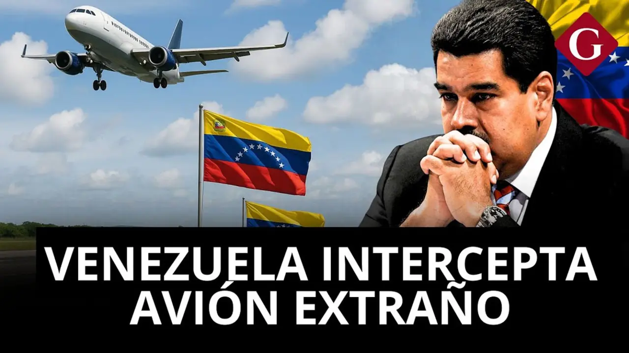 Aeronave interceptada por la FANB en corredor ilícito del Caribe. Imagen Youtube 
Diario Gestión