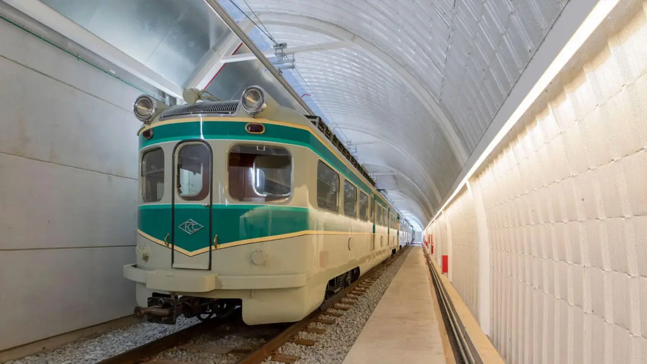 El Tren Granota, la joia ferroviària que torna a Barcelona. Imatge turistren.cat