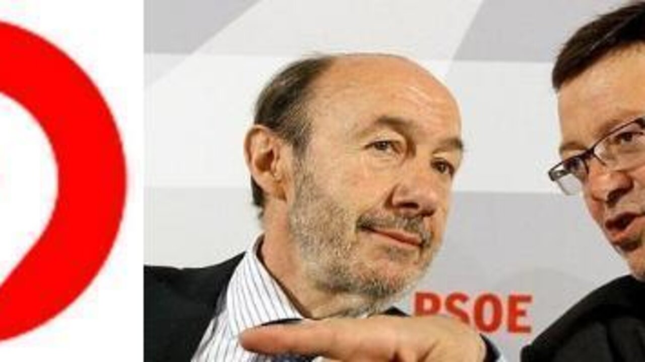 Alfredo P&eacute;rez Rubalcaba y Ximo Puig.