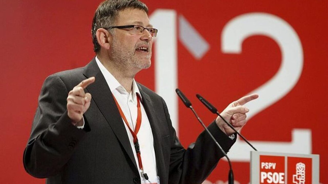 Ximo Puig, secretario general y candidato del PSPV a la presidencia de la Generalitat Valenciana.