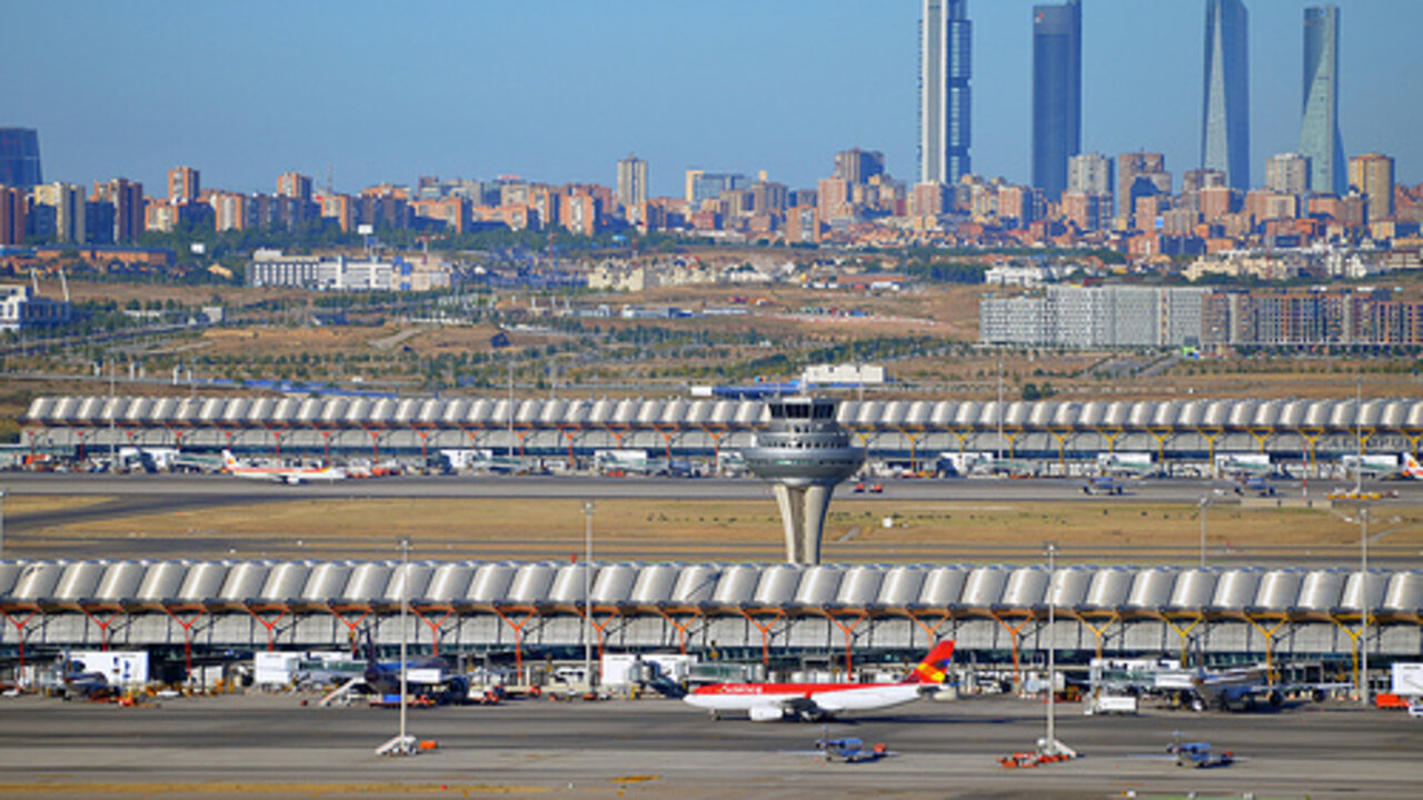 El aeropuerto Adolfo Su&aacute;rez Madrid-Barajas.