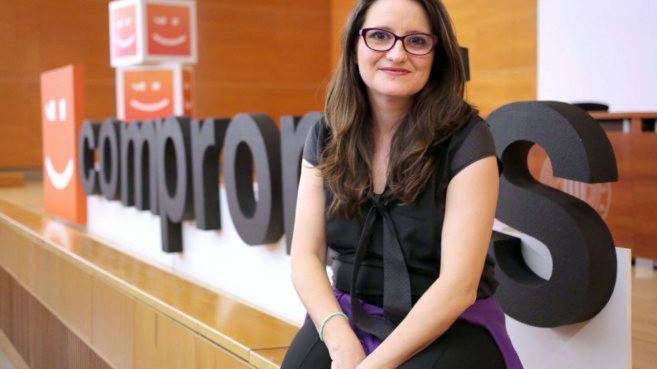 M&oacute;nica Oltra, l&iacute;der de Comprom&iacute;s (Fotograf&iacute;a: Comprom&iacute;s)