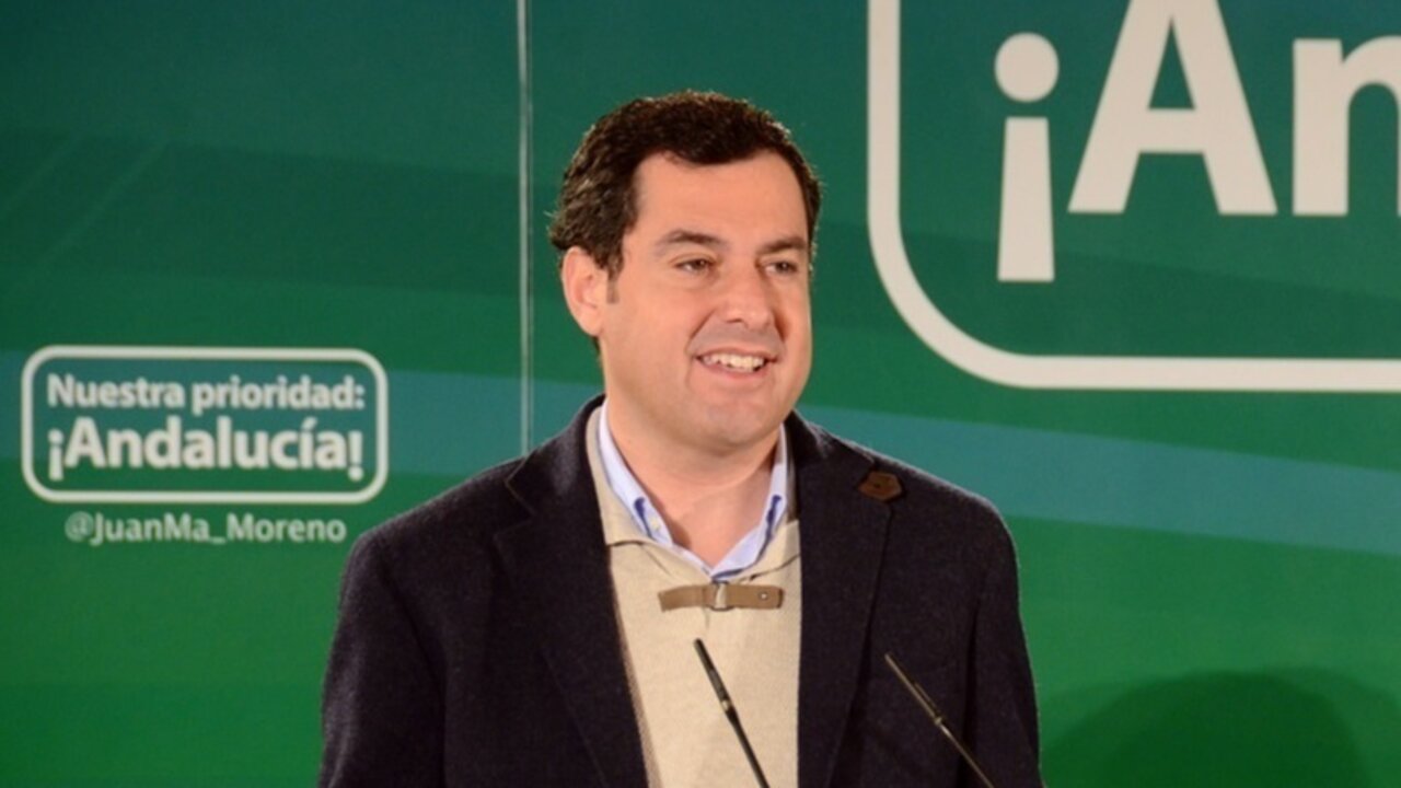 Juanma Moreno, presidente del PP de Andaluc&iacute;a.
