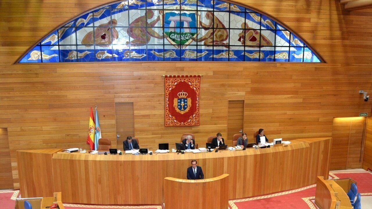 Parlamento de Galicia.