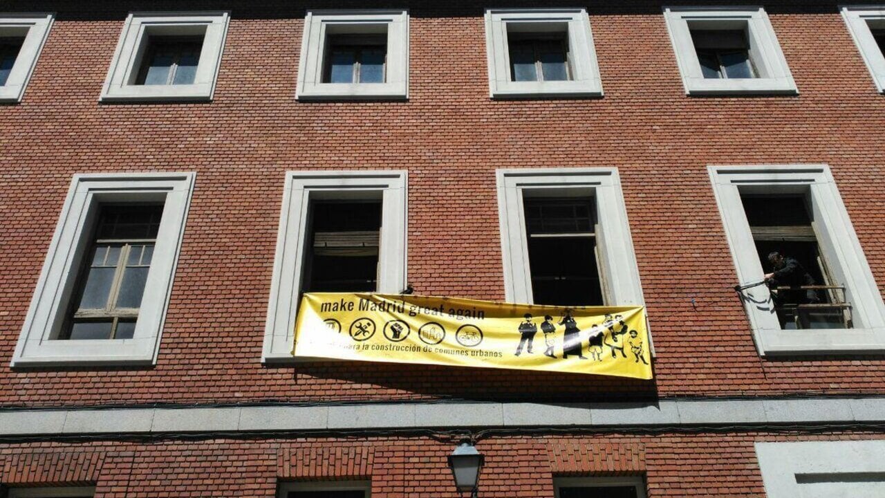 Centro okupado La Ingobernable, en Madrid.
