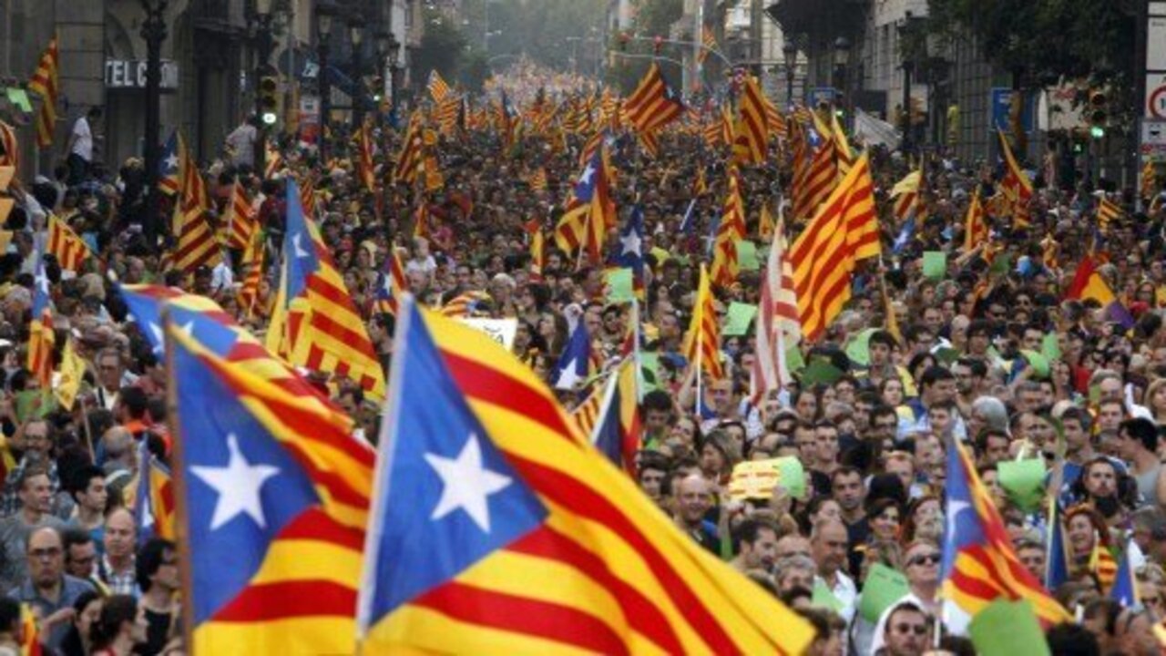 Manifestaci&oacute;n de la Diada.