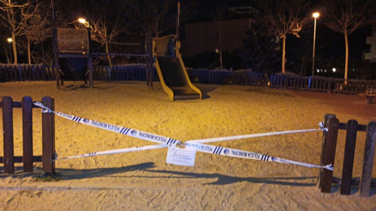 Cierre de Parques en Pozuelo de Alarc&oacute;n