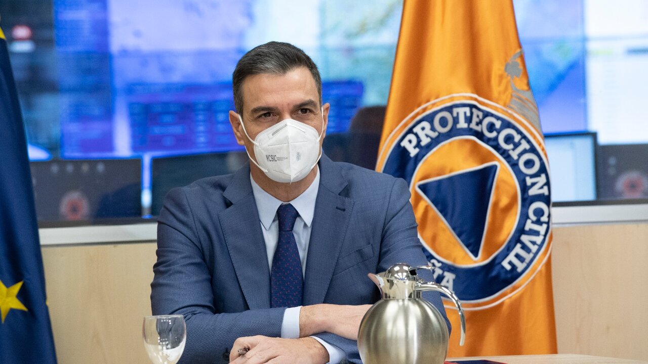 Pedro S&aacute;nchez preside una nueva reuni&oacute;n del CECOD donde se analizan la situaci&oacute;n actual y previsiones ante la #OlaDeFr&iacute;o