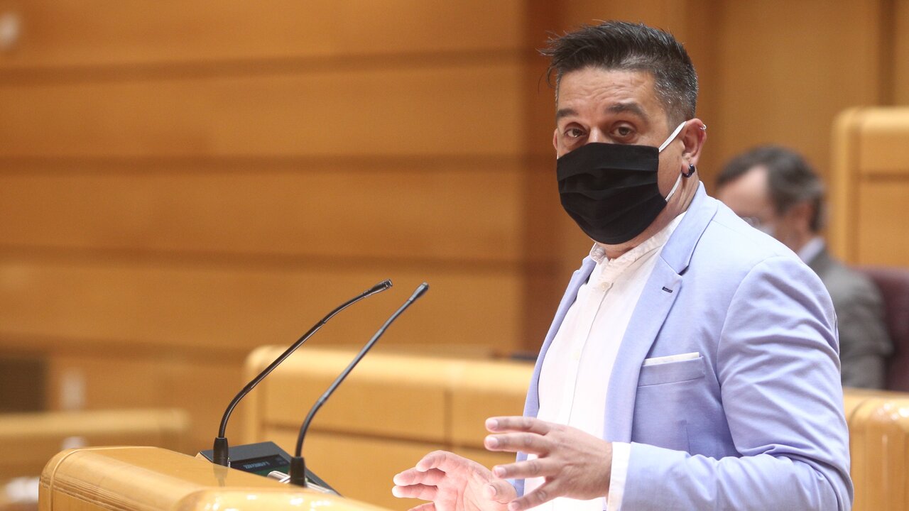 Carles Mulet (Comprom&iacute;s) en una intervenci&oacute;n desde el Senado