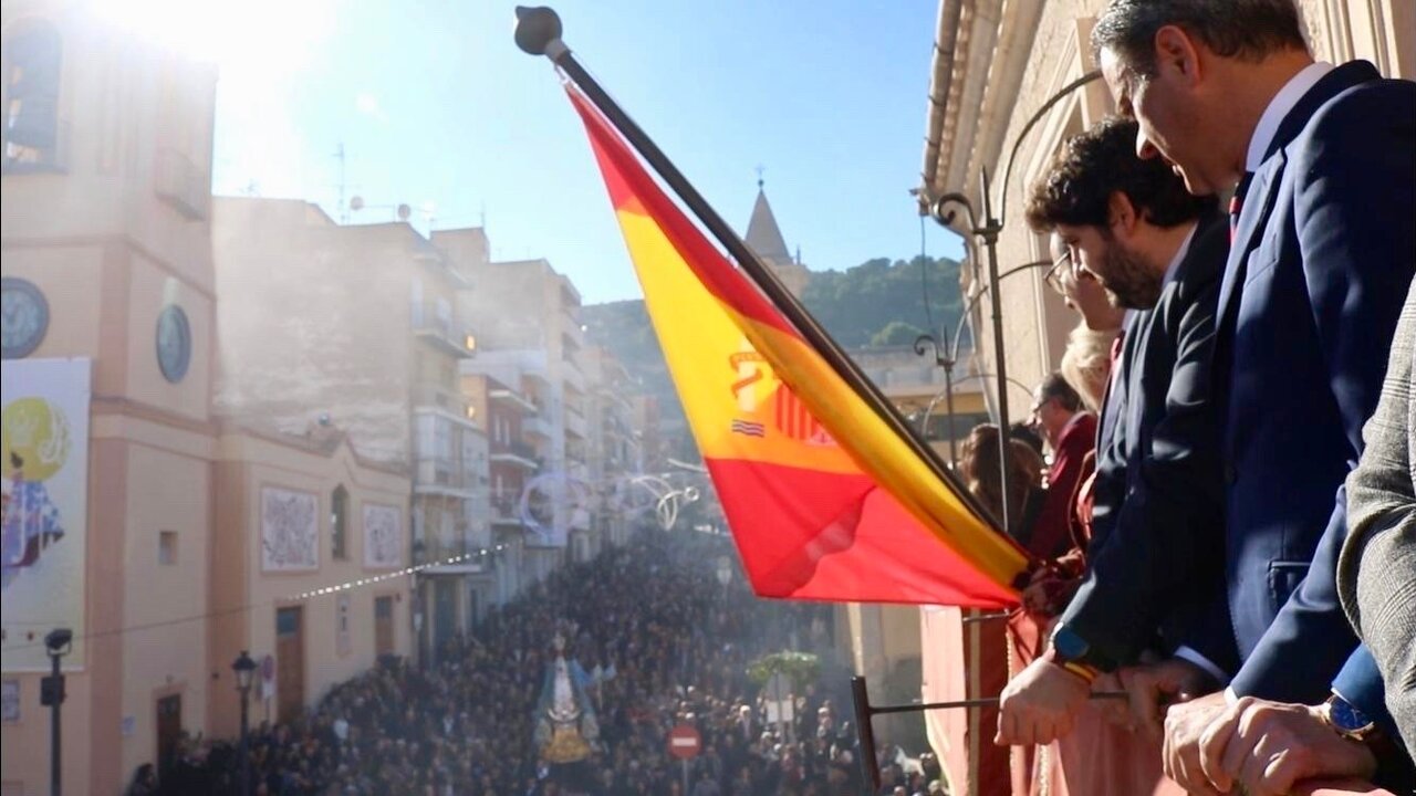 El presidente de la Regi&oacute;n de Murcia, Fernando L&oacute;pez Miras, asiste a las fiestas patronales de Yecla en honor a la Pur&iacute;sima Concepci&oacute;n