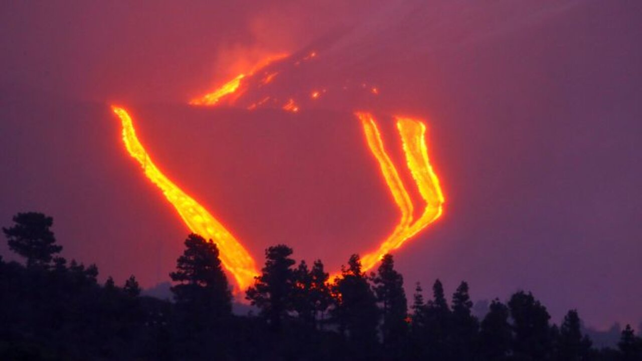 Volc&aacute;n de Cumbre Vieja.