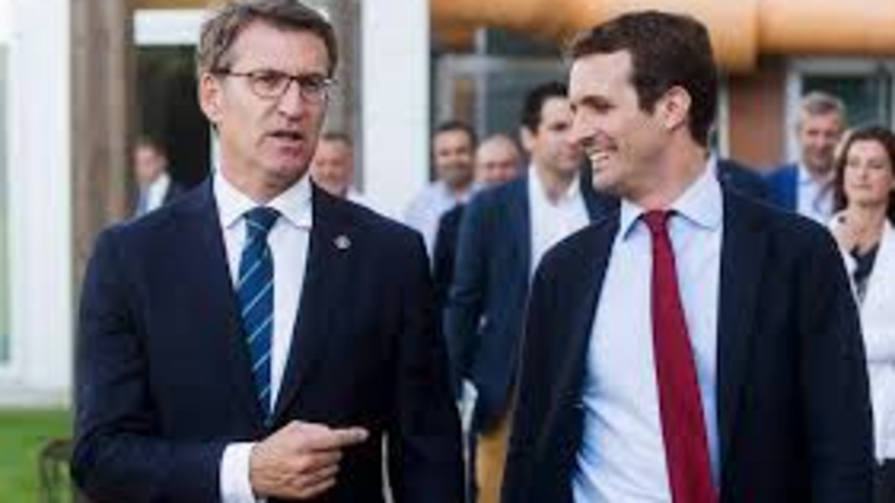 Alberto Nu&ntilde;ez Feijo&oacute; y Pablo Casado 